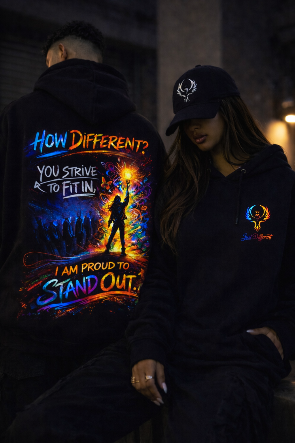 Just Different “Stand Out” Hoodie