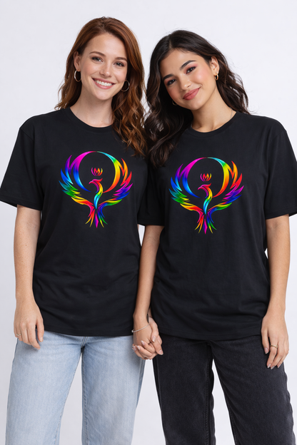 Just Different Rainbow T-Shirt Oversized Fit